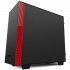 Gabinete NZXT H400 con Ventana, Mini-Tower, Mini-ITX/MicroATX, USB 3.0, sin Fuente, Negro/Rojo  7