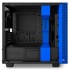 Gabinete NZXT H400i con Ventana RGB, Tower, Micro-ATX/Mini-ITX, USB 3.0, sin Fuente, Negro/Azul  10