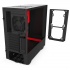 Gabinete NZXT H510i con Ventana, Midi-Tower, ATX/Micro-ATX/Mini-ATX, sin Fuente, 2 Ventiladores Aer F Instalados, Negro/Rojo  10
