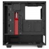 Gabinete NZXT H510i con Ventana, Midi-Tower, ATX/Micro-ATX/Mini-ATX, sin Fuente, 2 Ventiladores Aer F Instalados, Negro/Rojo  4