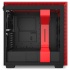 Gabinete NZXT H710i con Ventana RGB, Midi-Tower, ATX/Micro-ATX/Mini-ATX, sin Fuente, 4 Ventiladores Aer F Instalados, Negro/Rojo  9
