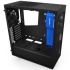 Gabinete NZXT S340 con Ventana, Full-Tower, ATX/micro-ATX/mini-iTX, USB 3.0, sin Fuente, Negro/Azul  2