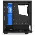 Gabinete NZXT S340 con Ventana, Full-Tower, ATX/micro-ATX/mini-iTX, USB 3.0, sin Fuente, Negro/Azul  3