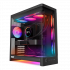 Gabinete NZXT H6 RGB+, Midi-Tower, ATX/Micro-ATX/ITX, USB 3.0, sin Fuente, 7 Ventiladores Instalados, Negro - Imagen adicional 1