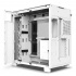 Gabinete NZXT H9 Flow con Ventana, Midi-Tower, Mini-ITX/Micro-ATX/ATX, USB 3.2, sin Fuente, 4 Ventiladores Instalados, Blanco  6
