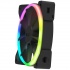 NZXT Ventilador Aer RGB 2 Starter Kit, 120mm, 500 - 1500RPM, Negro, 2 Piezas  2