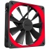 Ventilador NZXT Aer F140, 140mm, 500RPM, Negro - Imagen adicional 1