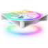 Ventilador NZXT F120 RGB DUO, 120mm, 1800RPM, RGB, Blanco - Imagen adicional 3
