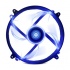 Ventilador NZXT FZ-200 Airflow, LED Azul, 200mm, 700RPM, Negro  1