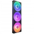 Ventilador NZXT F360 RGB Core, 3x 120mm, 2400RPM, RGB, Negro   1