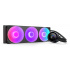 NZXT Kraken Plus 360 RGB Enfriamiento Líquido para CPU, 3x 120mm, hasta 2400RPM, Negro   1
