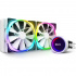 NZXT Kraken X63 RGB Enfriamiento Líquido para CPU, 2x 140mm, 500 - 1500RPM, Blanco  1