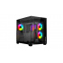 Gabinete Ocelot Gaming A-CUBE 1, Midi-Tower, ATX/Micro-ATX/Mini-ITX, USB 2.0/3.0, sin Fuente, 3 Ventiladores Instalados, Negro  5