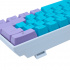 Teclado Gamer Ocelot Gaming Candy Blue 60 RGB, Teclado Mecánico, Switch Blue, Alámbrico, Azul/Morado (Inglés)  5