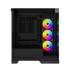 Gabinete Ocelot Gaming Glass Hunter 3, Mini-Tower, Micro-ATX/Mini-ITX, USB 2.0/3.0, sin Fuente, 3 Ventiladores Instalados, Negro  3