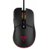 Mouse Gamer Ocelot Gaming Óptico Techno Black, Alámbrico, USB, 7200DPI, Negro  1