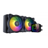 Ocelot Gaming OEL240 Enfriamiento Líquido para CPU, 2x 120mm, hasta 1800RPM, Negro