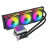Ocelot Gaming OEL360-2N Enfriamiento Líquido para CPU, 3x 120mm, hasta 2500RPM, Negro