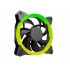 Ventilador Ocelot Gaming OGF02, 120mm, 1200RPM, RGB, Negro   4
