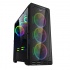 Gabinete Ocelot Gaming OGMC02, Midi-Tower, ATX/Micro-ATX/Mini-ITX, USB 2.0/3.0, sin Fuente, sin Ventiladores Instalados, Negro   1