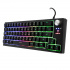 Teclado Gamer Ocelot Gaming OK-M60 RGB 60%, Alámbrico, Negro (Español)  2