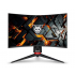 Monitor Gamer Curvo Ocelot Gaming OM-C32 LED 32", 2560x1440, FreeSync, 180Hz, HDMI/DisplayPort, Bocinas Integradas, Negro   1