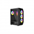 Gabinete Ocelot Gaming POLYGON-E5, Midi-Tower, ATX/Micro-ATX/Mini-ITX, USB 2.0/3.0, sin Fuente, 4 Ventiladores Instalados, Negro - Imagen adicional 3
