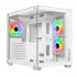 Gabinete Ocelot Gaming W-CUBE 2, Midi-Tower, ATX/Micro-ATX/Mini-ITX, USB 2.0/3.0, sin Fuente, 3 Ventiladores Instalados, Blanco  1