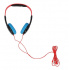 OEM Audífonos para Niños SY-KID, Alámbrico, 1.2 Metros, 3.5mm, Negro/Azul/Rojo  1