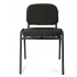 Offiho Silla Eco Visita, Respaldo acolchado, Gris