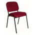 Offiho Silla ECOVISITA, Respaldo acolchado, Rojo