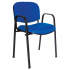 Offiho Silla ISO, Respaldo acolchado, Azul, 1 Pieza