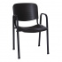 Offiho Silla NOVAISOCB-N, Respaldo duro, Negro  1