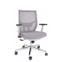 Offiho Silla AIKOG, Respaldo de malla, Reposabrazos Ajustables, Gris