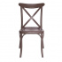 Offiho Silla EQQUSC, Respaldo duro, Café
