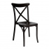 Offiho Silla EQQUSN, Respaldo duro, Negro