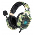 Onikuma Audífonos Gamer K8, Alámbrico, 2.2 Metros, 3.5mm, Camuflaje  1