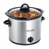 Oster Olla de Cocción Lenta CrockPot, 3.8 Litros, Acero Inoxidable  1