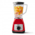 Oster Licuadora BLSTKAPRRD, 1.2 Litros, 550W, 2 Velocidades, Rojo   1