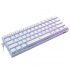 Teclado Gamer Otras K530W LED RGB 60%, Teclado Mecánico, Redragon Brown, Alámbrico, USB, Blanco, Español - Imagen adicional 1