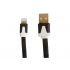 OvalTech Cable USB Macho - Lightning Macho, 2 Metros, Negro  1