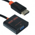 Ovaltech  Adaptador DisplayPort Macho - VGA Macho, Negro