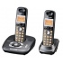 Panasonic KX-TG4022 Teléfono IP DETC 6.0, Inalámbrico, Altavoz, Negro  1