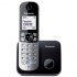 Panasonic Teléfono Inalámbrico DECT KX-TG6811, Altavoz, 1 Auricular, Negro/Plata  2
