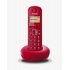 Panasonic Teléfono Inalámbrico KX-TGB210JTR, DECT, Rojo