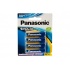 Panasonic Pilas Alcalinas AA, 1.5V, 4 Piezas  1