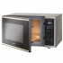 Panasonic Horno de Microondas NN-SB56LSRUH, 1.1 Pies Cúbicos, 1000W, 31.1 Litros, Negro/Acero Inoxidable  2