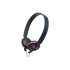 Panasonic RP-HX35E-V Audífonos, Alámbrico, 1.2 Metros, Negro/Violeta
