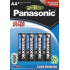 Panasonic Pila Zinc Carbon AA, 4 Piezas  1