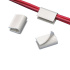 Panduit Abrazadera Adhesiva para Cables de Diámetro 0.33", Blanco, 100 Piezas  1